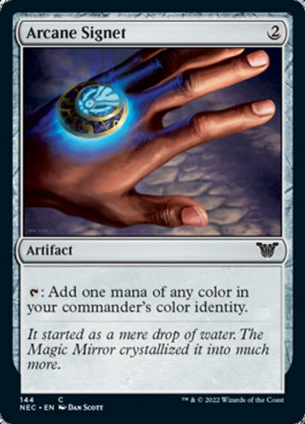 Arcane Signet (NEC-144) - Neon Dynasty Commander