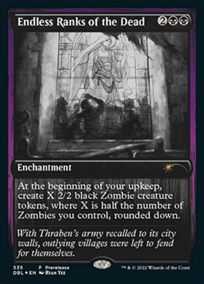 Endless Ranks of the Dead (PRE-535) - Innistrad: Double Feature Foil
