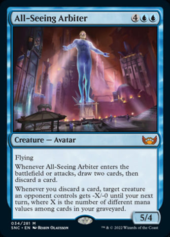 All-Seeing Arbiter (SNC-034) - Streets of New Capenna