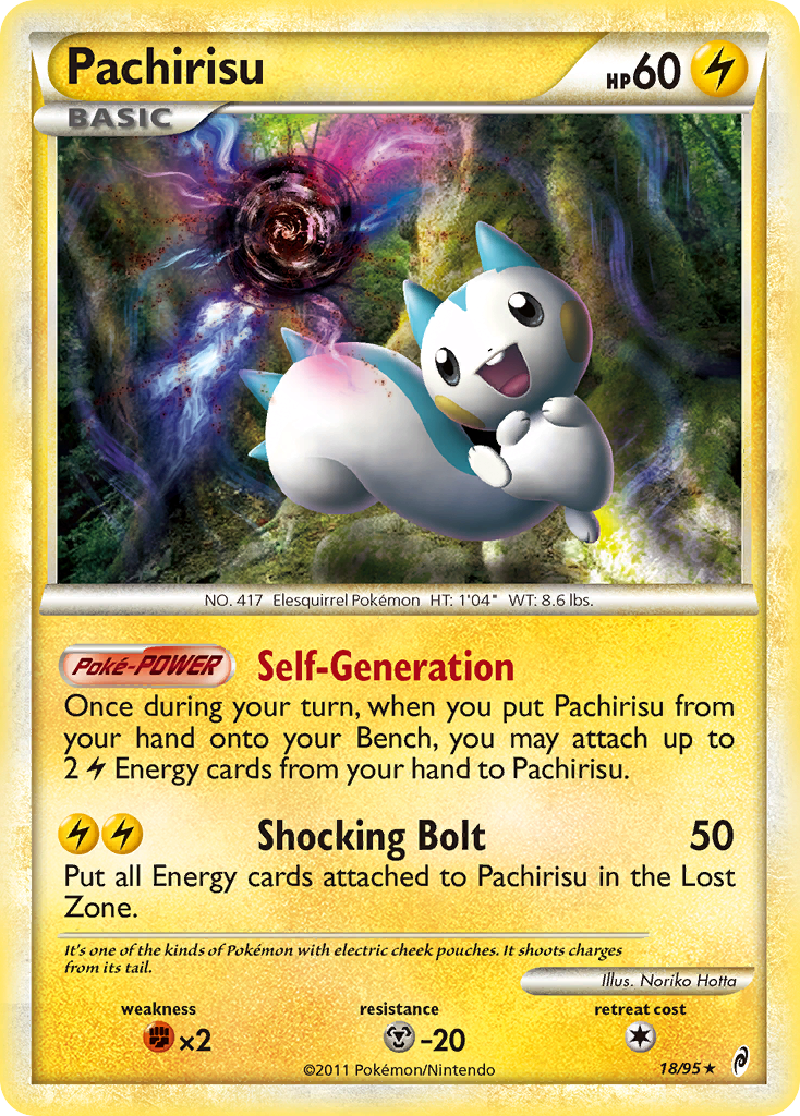 Pachirisu/95 - Call of Legends Holofoil