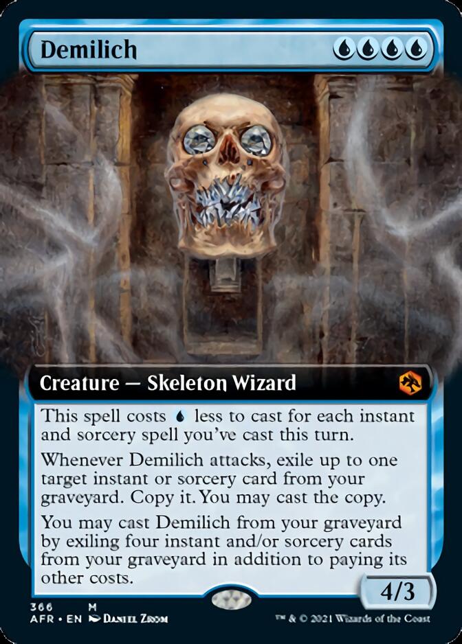 Demilich (Extended Art) (AFR-366) - Adventures in the Forgotten Realms: (Extended Art)