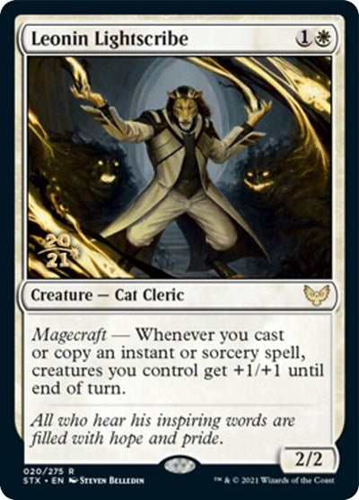 Leonin Lightscribe (PRE-020) - Strixhaven: School of Mages Promos Foil