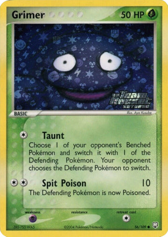 Grimer 56/109 - Team Rocket Returns Reverse Holofoil