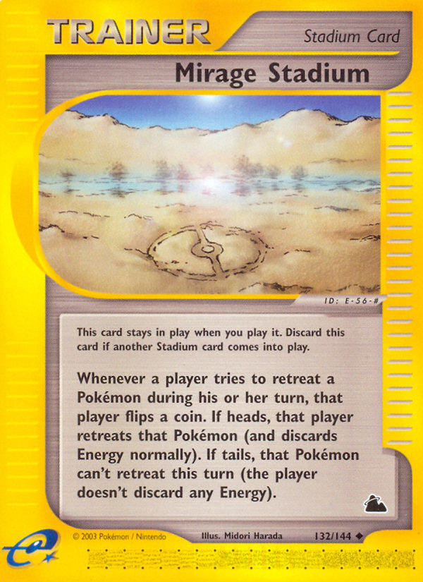 Mirage Stadium - 132/144 Skyridge - Uncommon