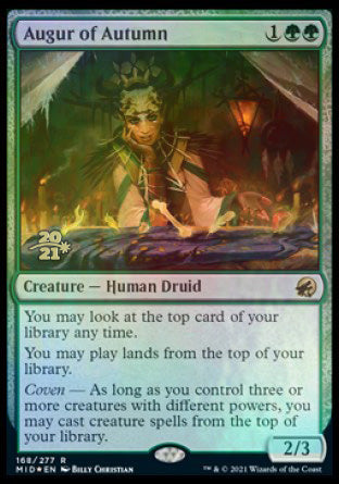 Augur of Autumn (PRE-168S) - Innistrad: Midnight Hunt Promos Foil