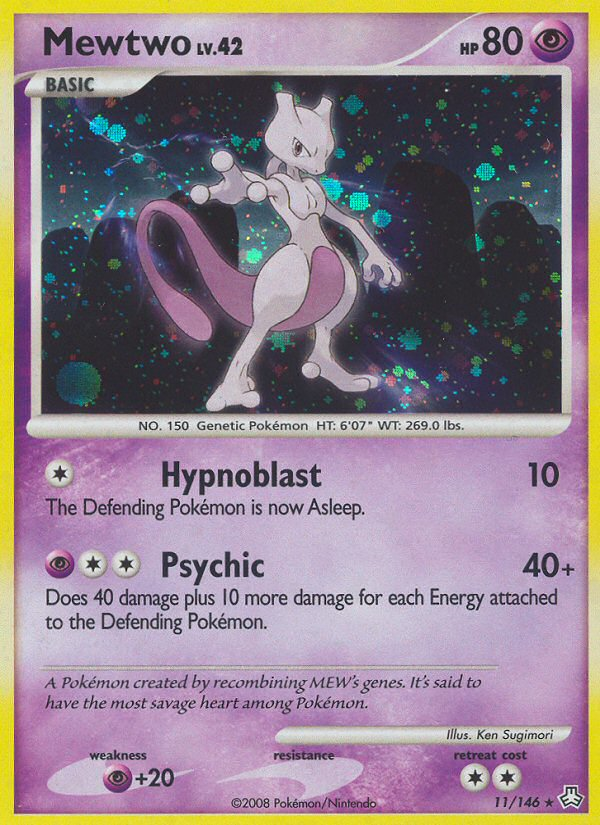 Mewtwo/146 - Legends Awakened Holofoil