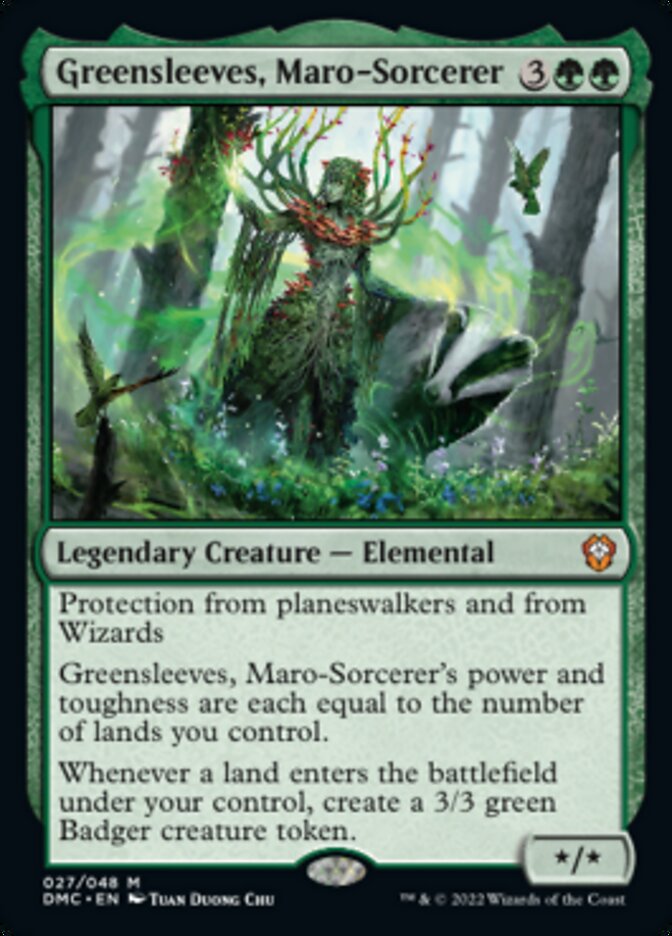 Greensleeves, Maro-Sorcerer (DMC-027) - Dominaria United Commander