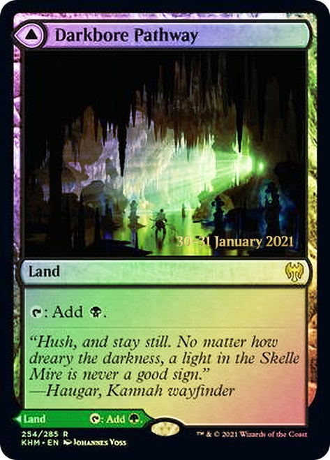 Darkbore Pathway (PRE-254) - Kaldheim Promos Foil