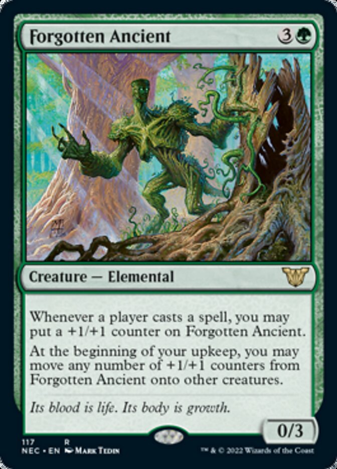 Forgotten Ancient (NEC-117) - Neon Dynasty Commander