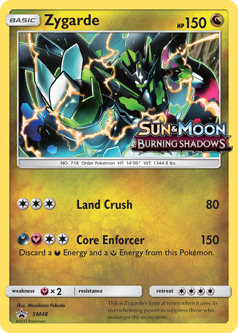 Zygarde - SM48 (Prerelease)/248 - SM Promos Holofoil