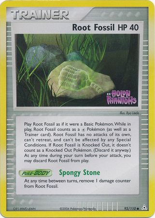 Root Fossil/110 - Holon Phantoms Reverse Holofoil