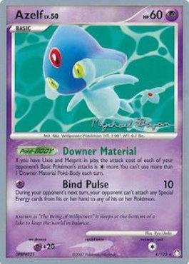 Azelf (4) - 2010 (Mychael Bryan) 4 - World Championship Decks