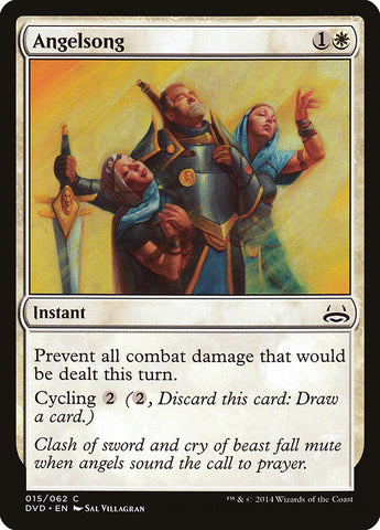 Angelsong (DD3-015) - Duel Decks Anthology: Divine vs. Demonic