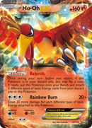 Ho-Oh EX 22/124 - Dragons Exalted Holofoil