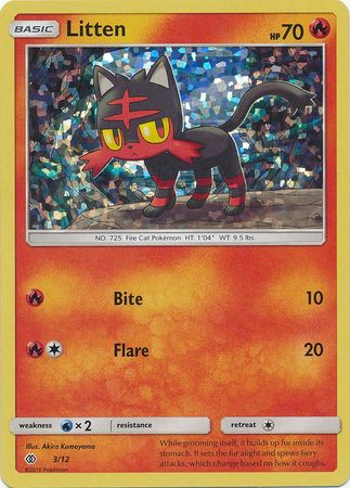 Litten - 3/12/12 - McDonalds Promos 2017 Holofoil