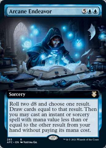 Arcane Endeavor (Extended Art) (AFC-283) - Forgotten Realms Commander: (Extended Art)