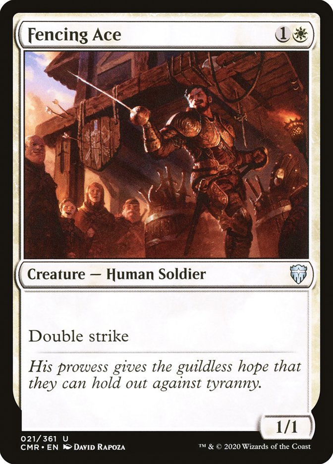Fencing Ace (CMR-021) - Commander Legends