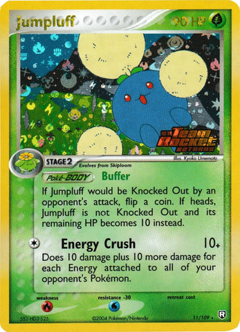 Jumpluff 11/109 - Team Rocket Returns Reverse Holofoil