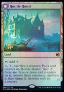 Hostile Hostel (PRE-264) - Innistrad: Midnight Hunt Promos: (Double Faced Transform) Foil