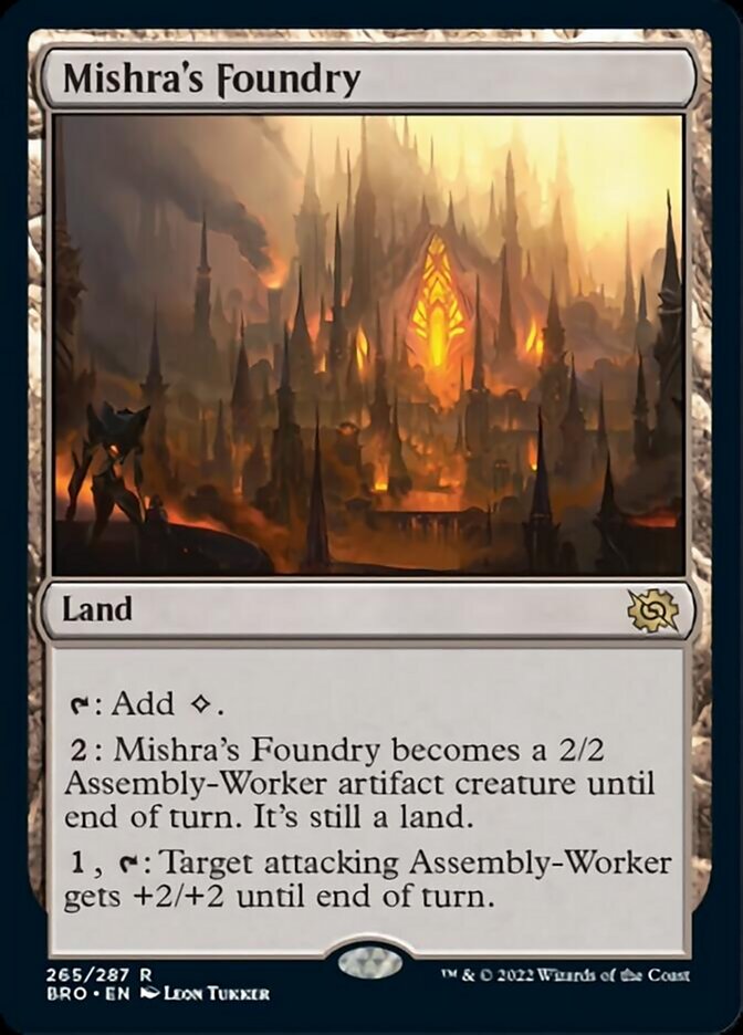 Mishra's Foundry (BRO-265) - The Brothers' War