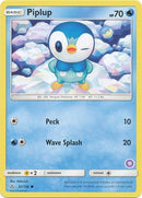 Piplup (11) - SM Trainer Kit Alolan Sandslash & Alolan Ninetales