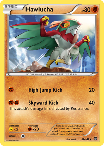 Hawlucha 87/162 - XY  BREAKthrough