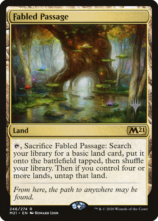 Fabled Passage (PPM21-246) - Core Set 2021 Promos