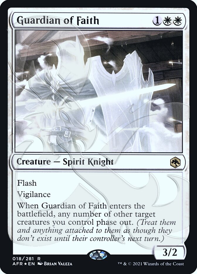 Guardian of Faith (AFR&-018) - Adventures in the Forgotten Realms Promos Foil