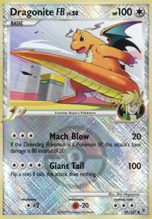 Dragonite FB - 56/147 (League Promo) 56 - League & Championship Cards Reverse Holofoil