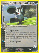 Team Aqua's Mightyena - 30/95/95 - Team Magma vs Team Aqua