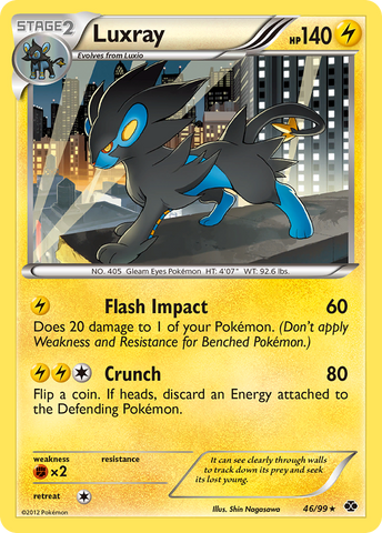 Luxray/99 - Next Destinies Holofoil