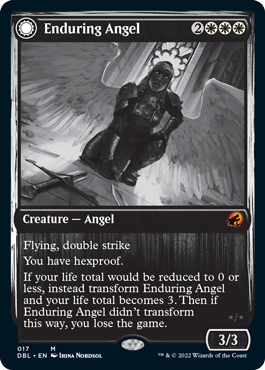 Enduring Angel (DBL-017) - Innistrad: Double Feature: (Double Faced Transform)