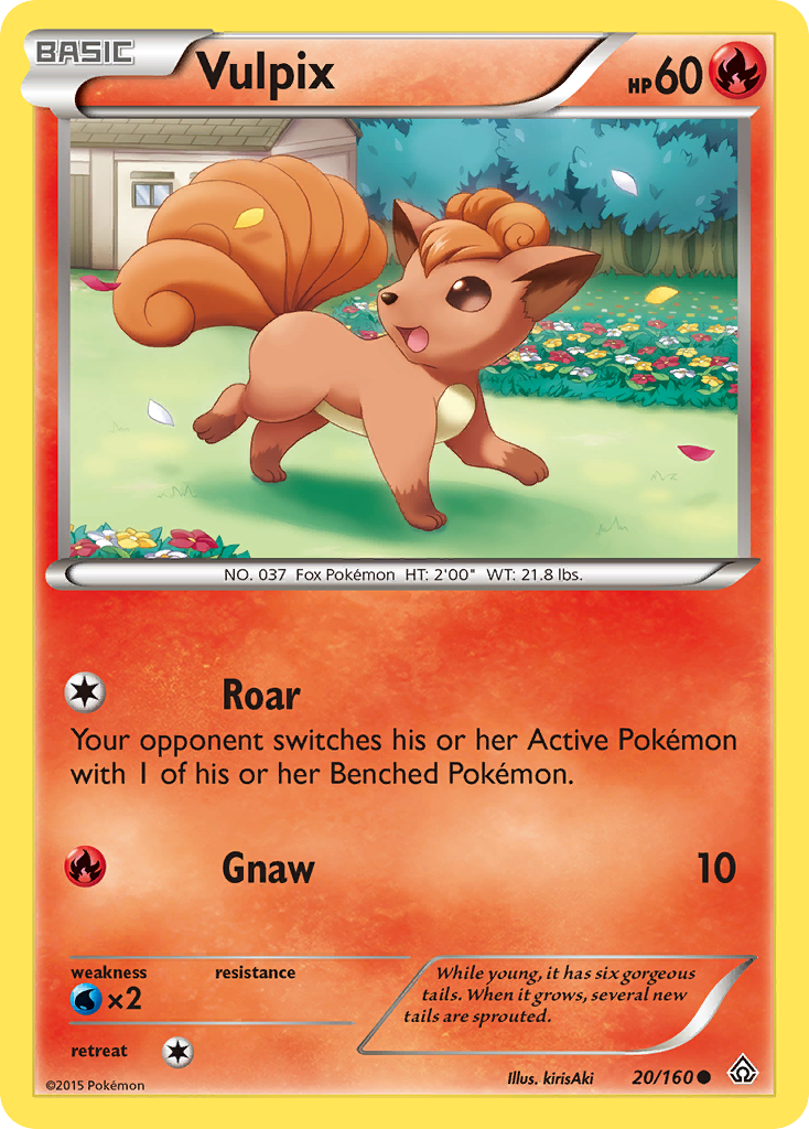 Vulpix 20/160 - XY  Primal Clash