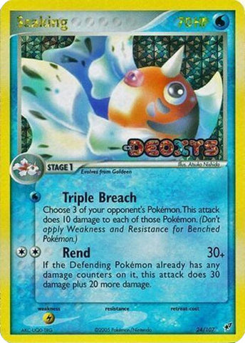 Seaking/107 - Deoxys Reverse Holofoil