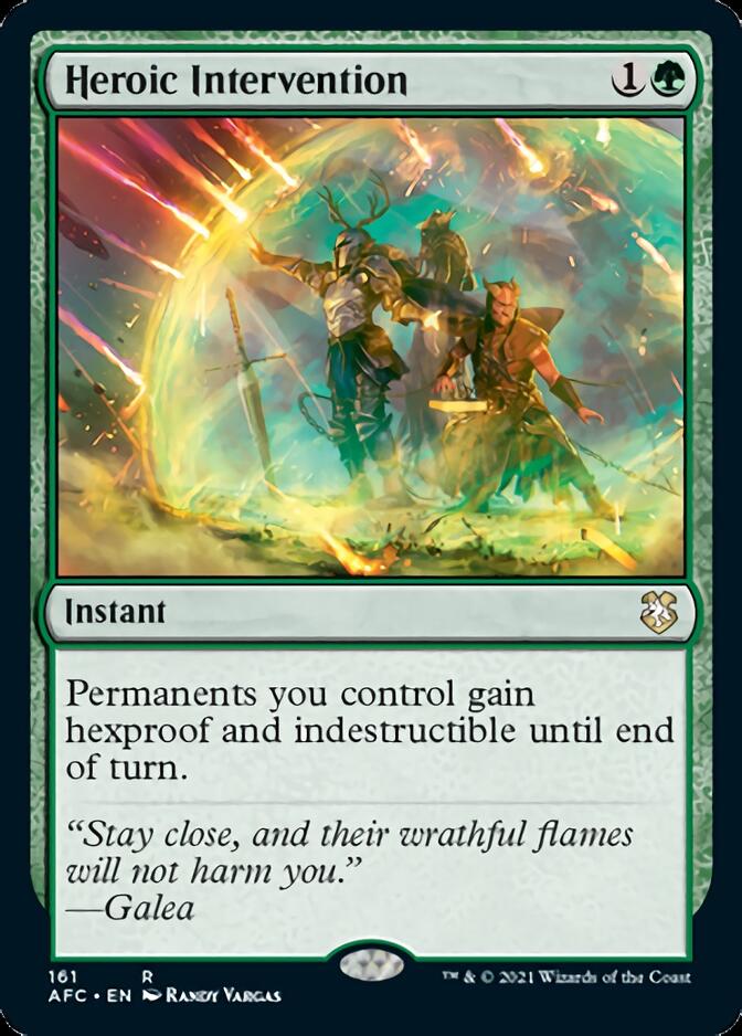Heroic Intervention (AFC-161) - Forgotten Realms Commander