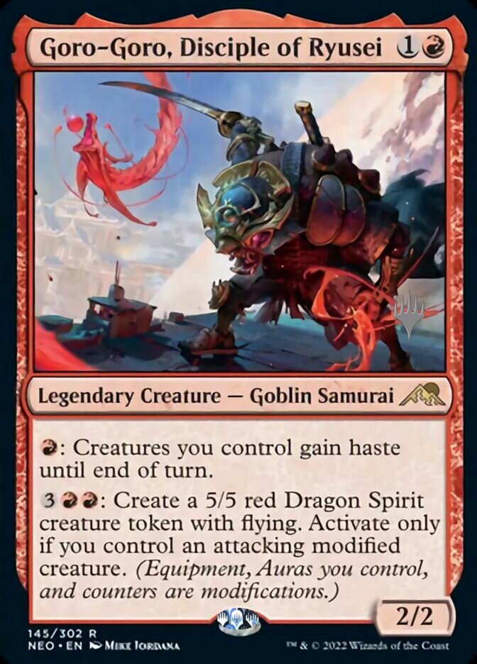 Goro-Goro, Disciple of Ryusei (PPNEO-145) - Kamigawa: Neon Dynasty Promos