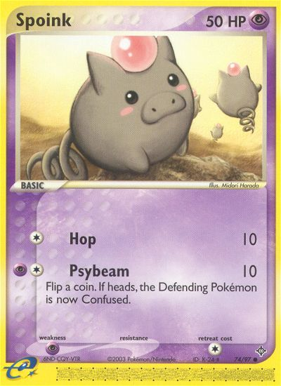 Spoink - 74/97/97 - Dragon