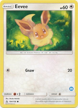 Eevee (26) - SM Trainer Kit Alolan Sandslash & Alolan Ninetales