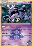 Team Aqua's Muk 8/34 - Double Crisis Holofoil