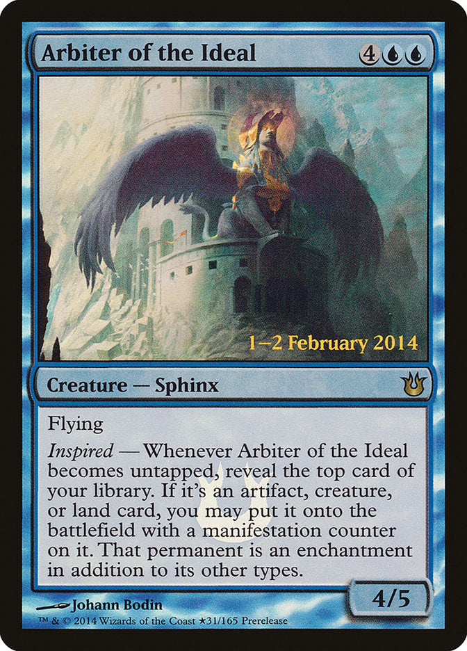 Arbiter of the Ideal (PRE-031) - Born of the Gods Promos Foil