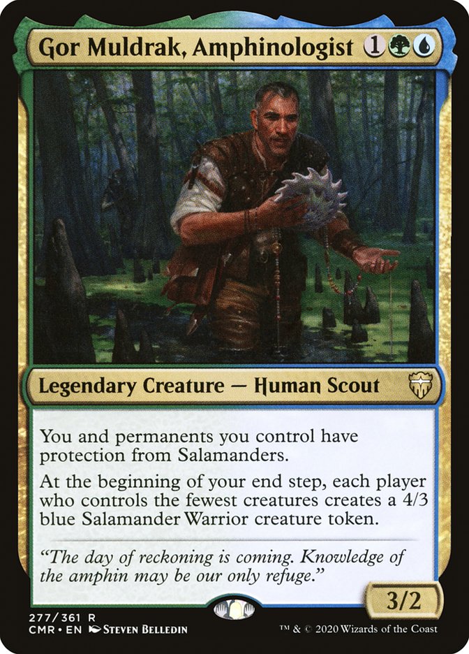 Gor Muldrak, Amphinologist (CMR-277) - Commander Legends