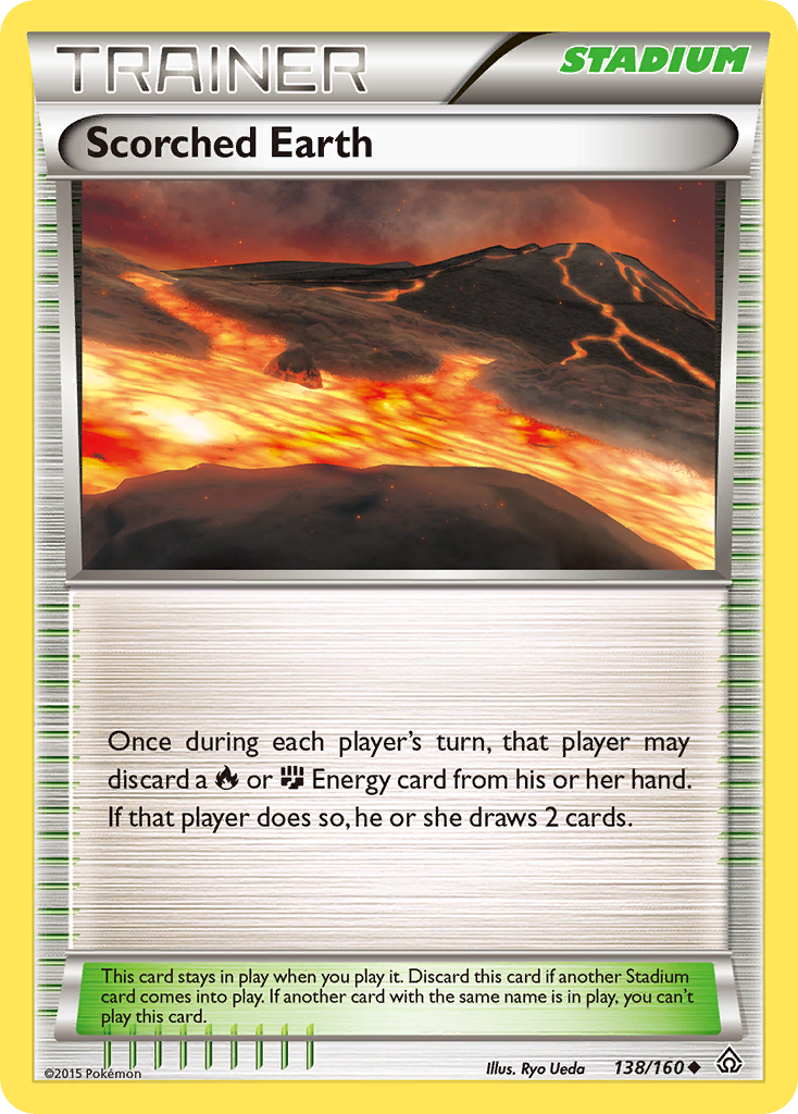 Scorched Earth 138/160 - XY  Primal Clash