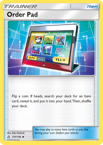 Order Pad 131/156 - SM  Ultra Prism