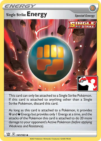 Single Strike Energy - Prize Pack Series Cards