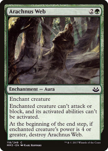 Arachnus Web (MM3-118) - Modern Masters 2017