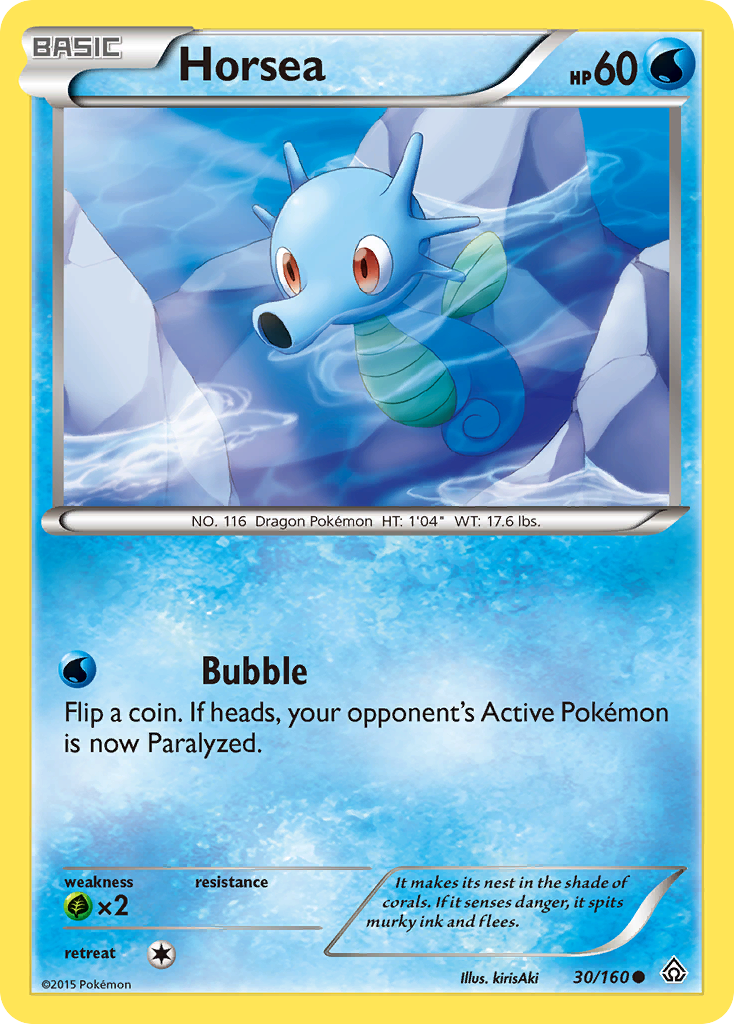 Horsea/160 - XY  Primal Clash