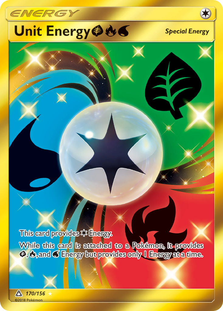 Unit Energy GRW (Secret Rare)/156 - SM  Ultra Prism Holofoil