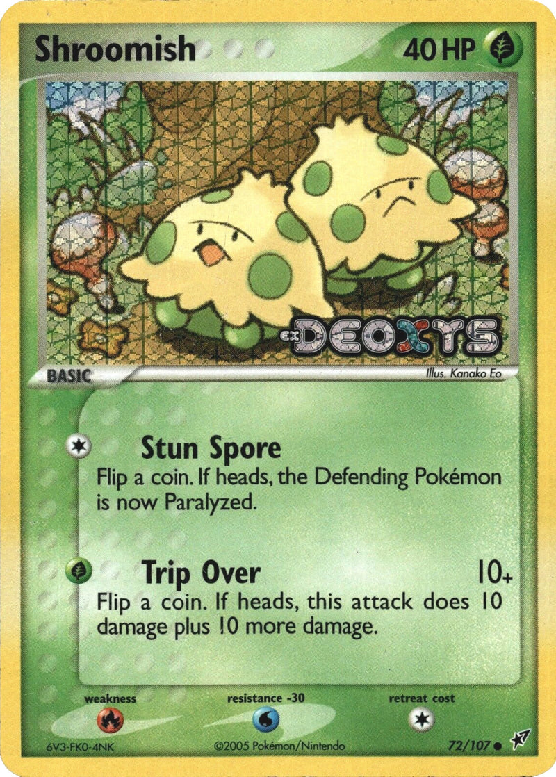 Shroomish 72/107 - Deoxys Reverse Holofoil