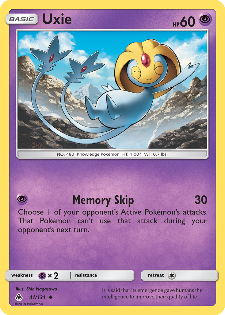Uxie 41/131 - SM  Forbidden Light