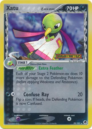 Xatu (Delta Species) 25/101 - Dragon Frontiers Reverse Holofoil
